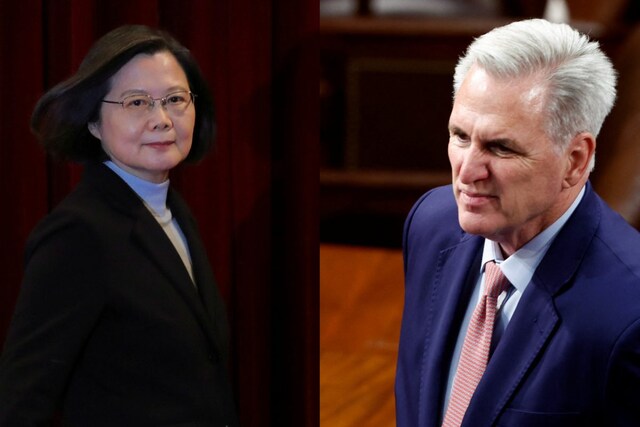 Us House Speaker Mccarthy To Meet Taiwan Prez Tsai Despite Chinas Warning Combat Exercises 7708