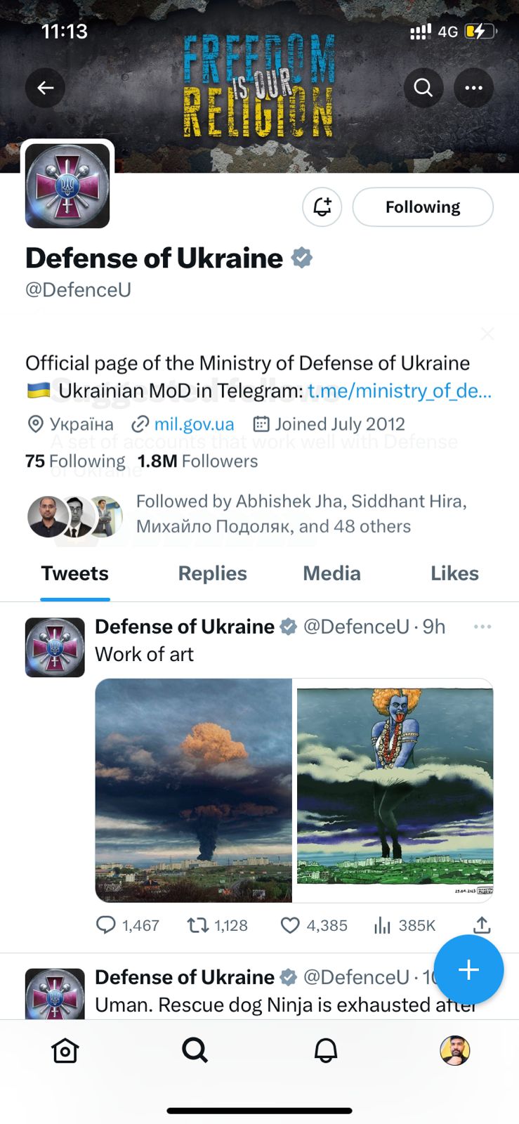 ukraine tweet