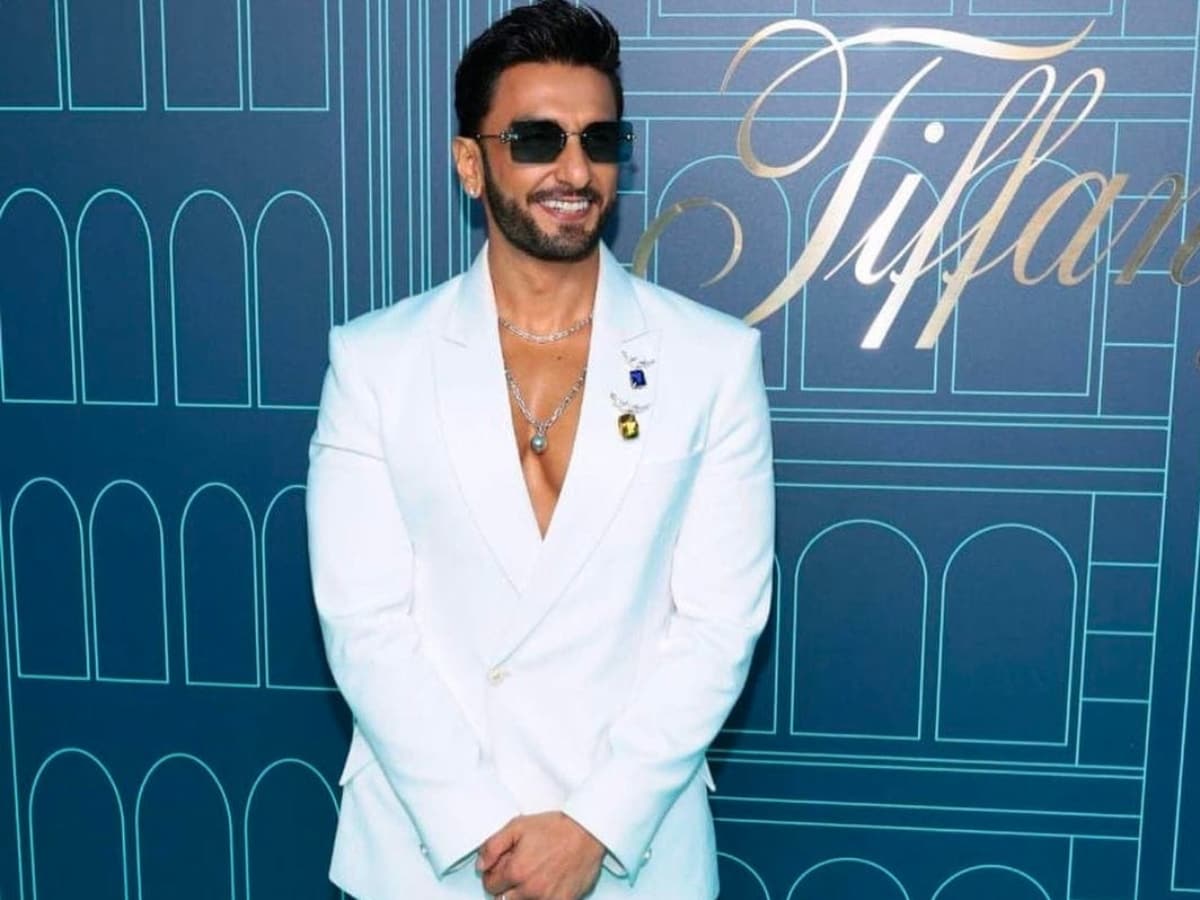 Ranveer Singh Looked Dapper In A Gaurav Gupta Suit At The Tiffany & Co's  Store Launch In NYC