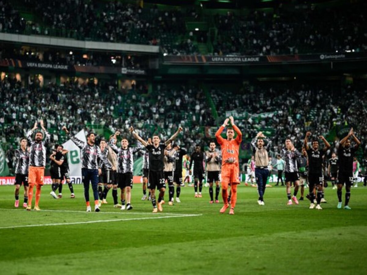 Juventus draw with Sporting to book Europa semi-final spot