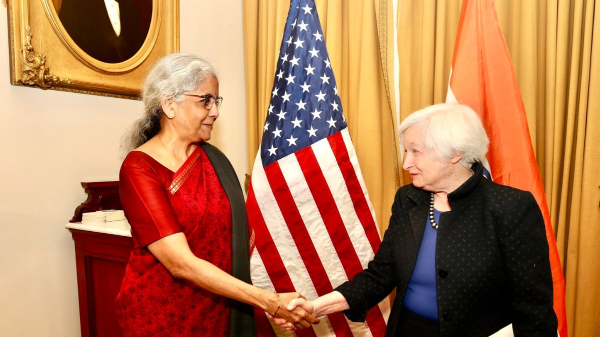 Sitharaman Meets Treasury Secretary Yellen in Washington; Discusses Strengthening India-US Economic Ties