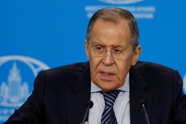 Russian FM Sergey Lavrov. (Image: Reuters File)
