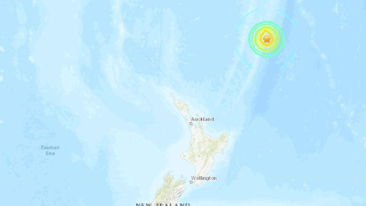 Earthquake of 7.1 Magnitude Hits New Zealand's Kermadec Islands, No Tsunami Threat