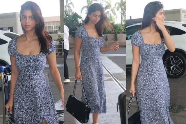Suhana Khan's Printed Midi Dress Is the Ultimate Summer Outfit You