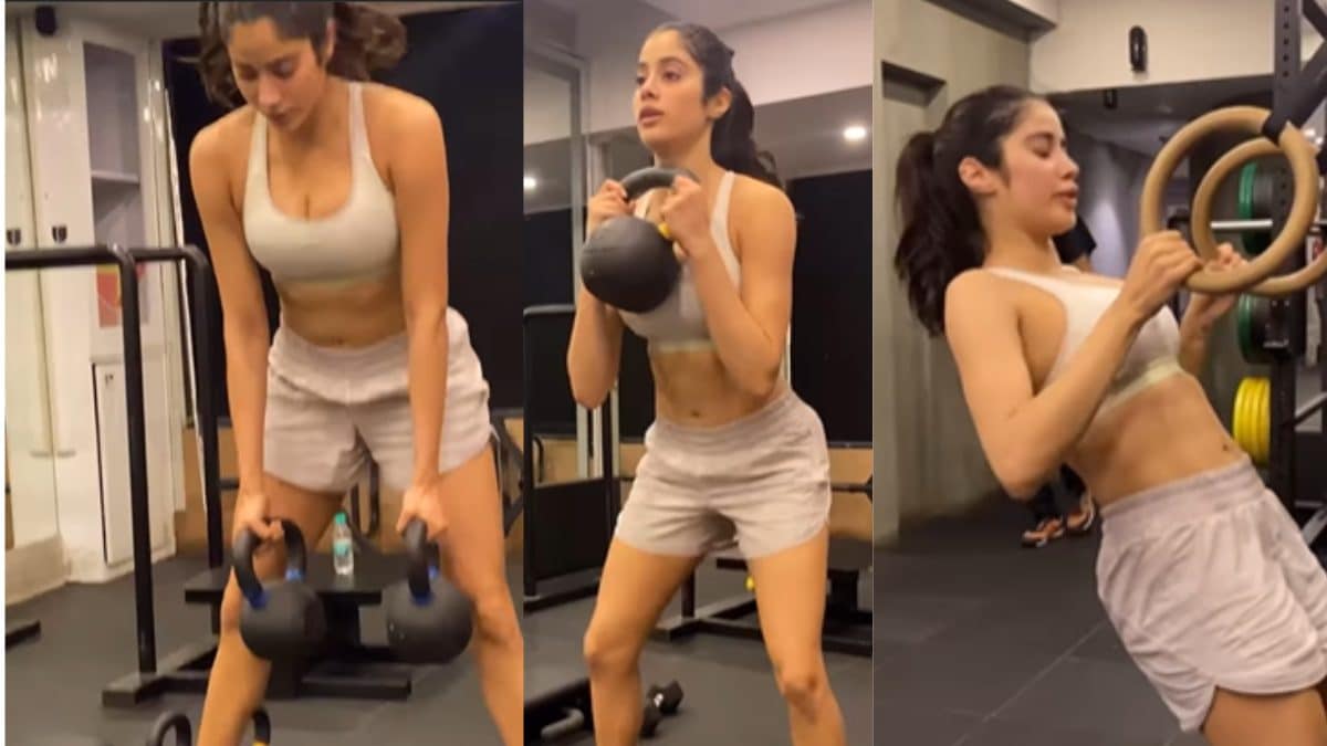 Take Some Physical Fitness Inspiration. Courtesy: Birthday Girl Janhvi  Kapoor - News18