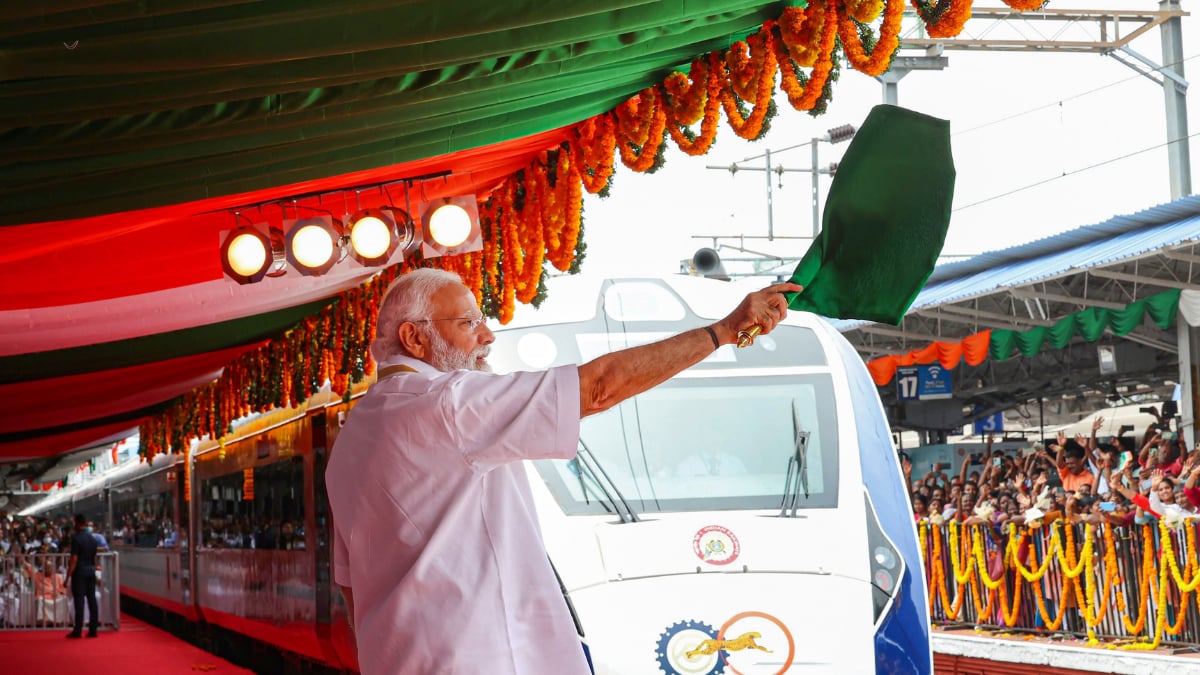 PM Modi to Launch 5 New Vande Bharat Trains Tomorrow: All Rail-Electrified States to be Linked - Vimarsana News