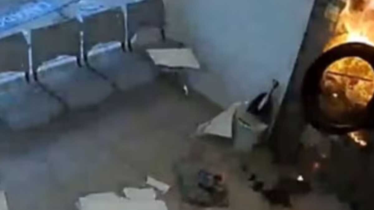 Washing Machine Explodes In Spanish Laundromat Seconds After Man's Exit; Watch News18