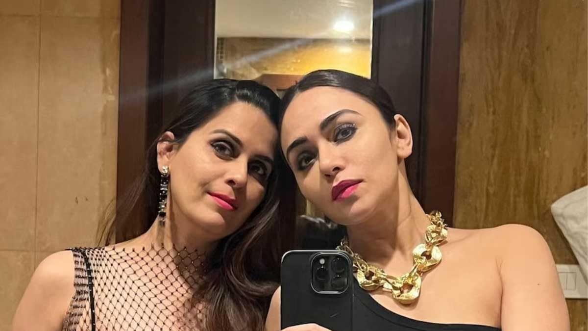 Amruta Khanvilkar Gets A New Haircut, Friend Sonali Khare Has This Epic Reaction