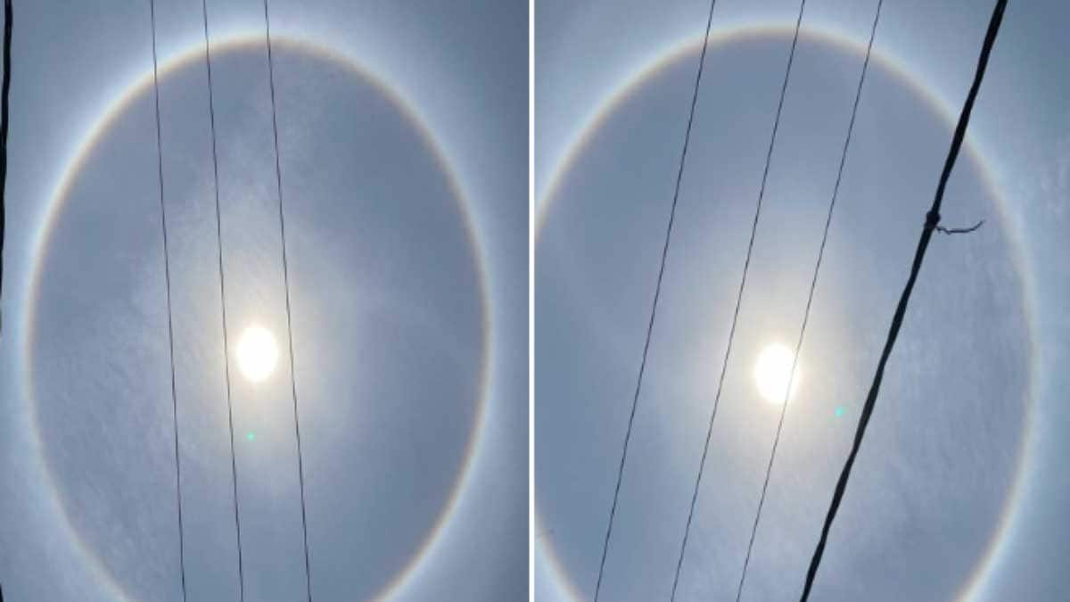Rare Sun Halo Spotted In Delhi After Rains, Twitter Users Share Stunning  Pics