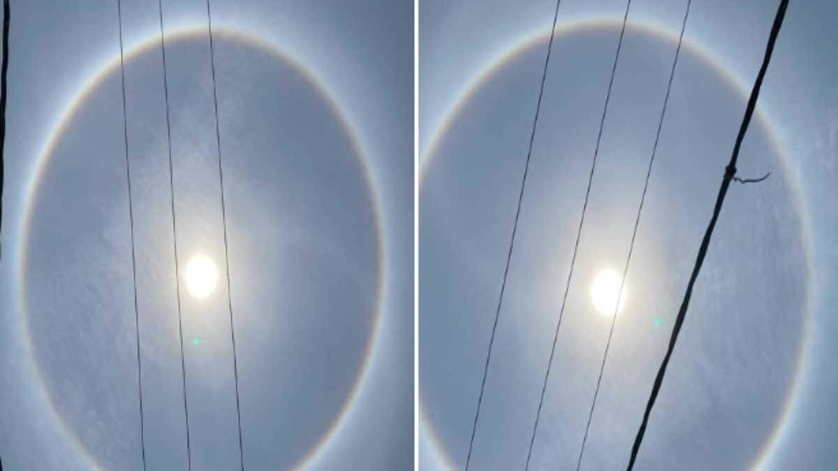 India Today - Bengaluru witnesses 22-degree 'Sun halo' A