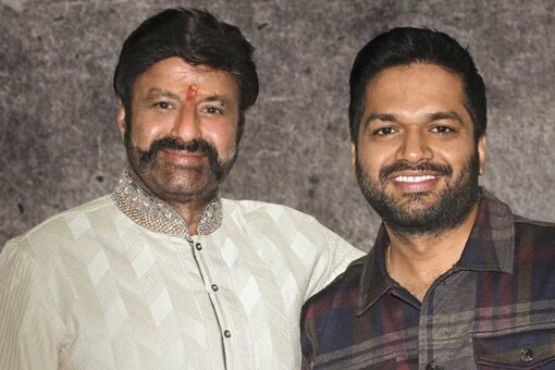 Nandamuri Balakrishna with director Anil Ravipudi.