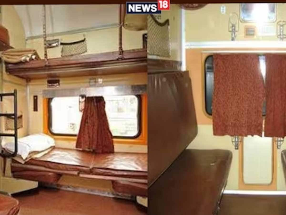 9611520 Checking out the Garib Rath interiors C 22405Bhagalpur  Anand  Vihar Terminal Garib Rath Express  Railway Enquiry