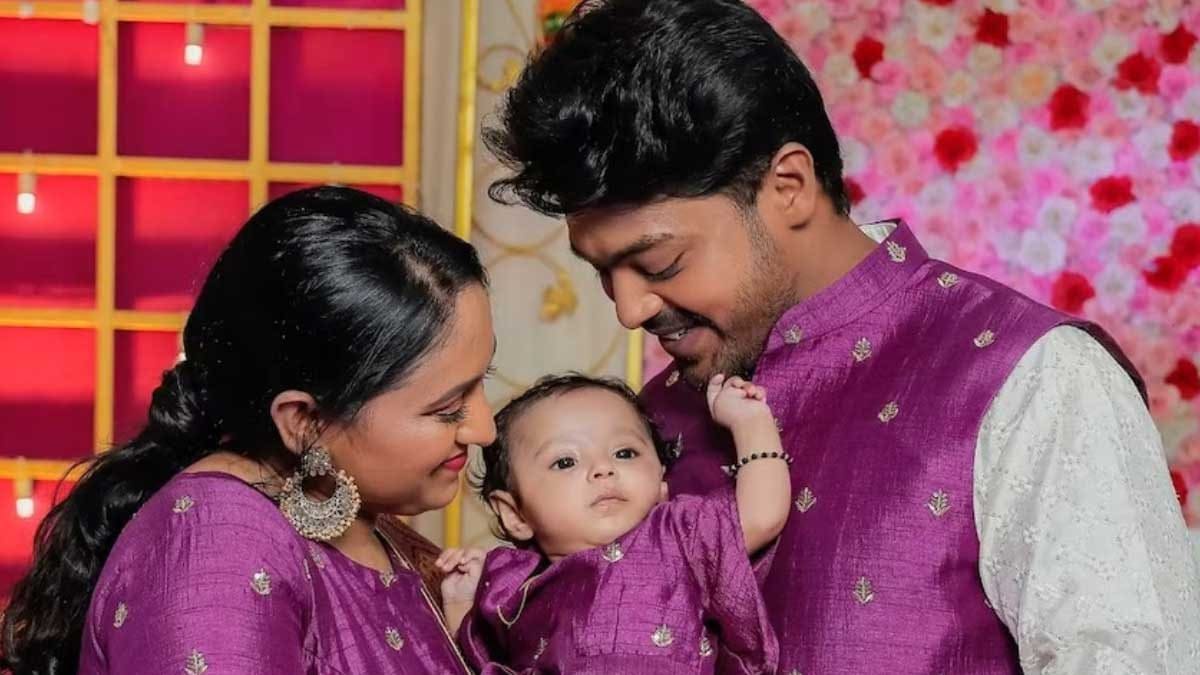 Sundara Manamadhe Bharli Team Graces Naming Ceremony Of Hrishikesh Shelar's Baby - Vimarsana News