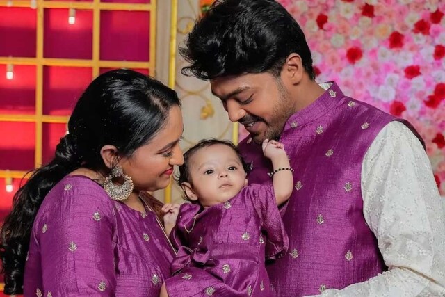 Hrishikesh and Sneha named their daughter Roohi.