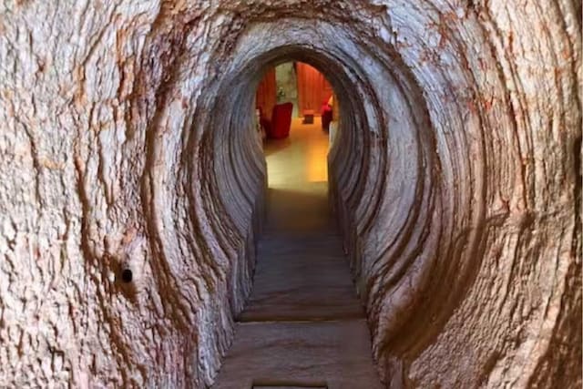 Coober Pedy residents have been living underground for almost 100 years.
