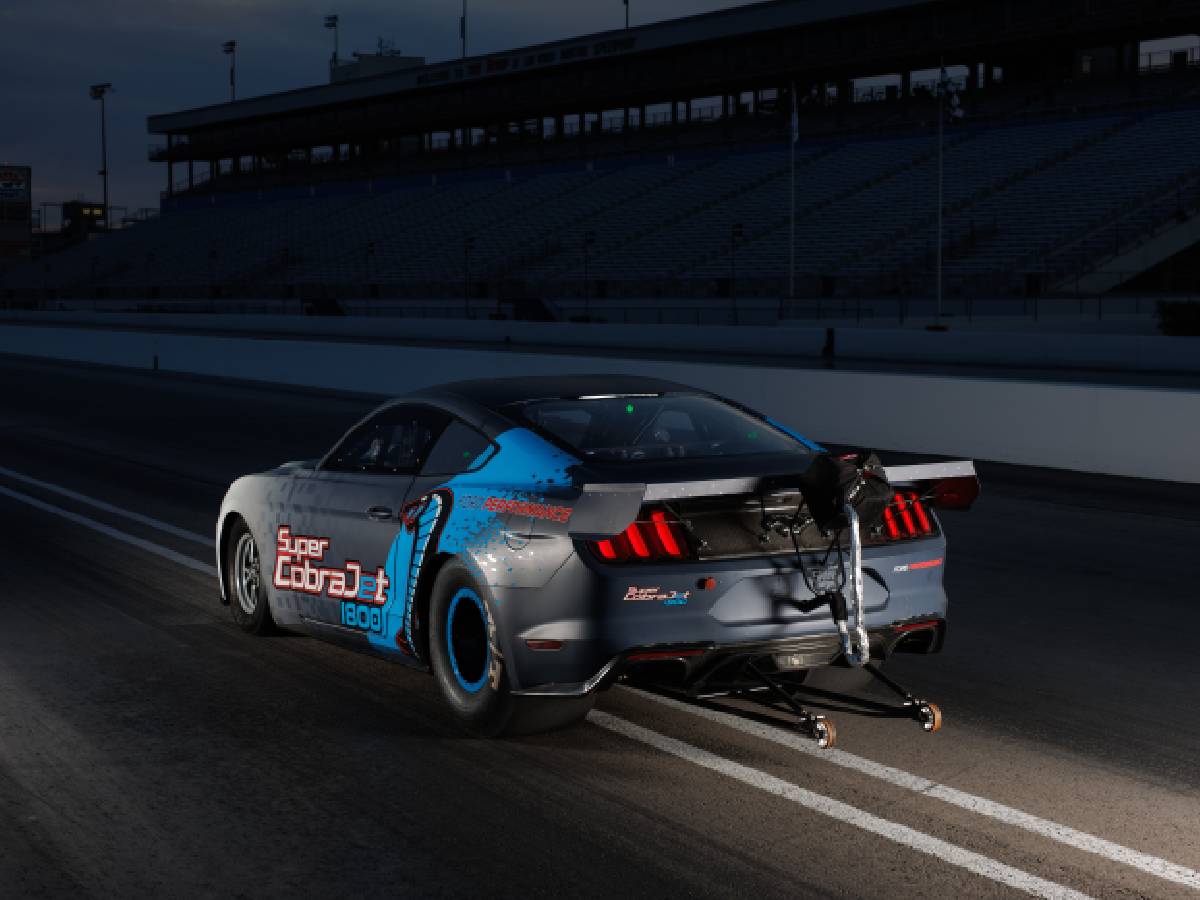 Electric Ford Mustang Super Cobra Jet 1800 in Pics: See Design ...