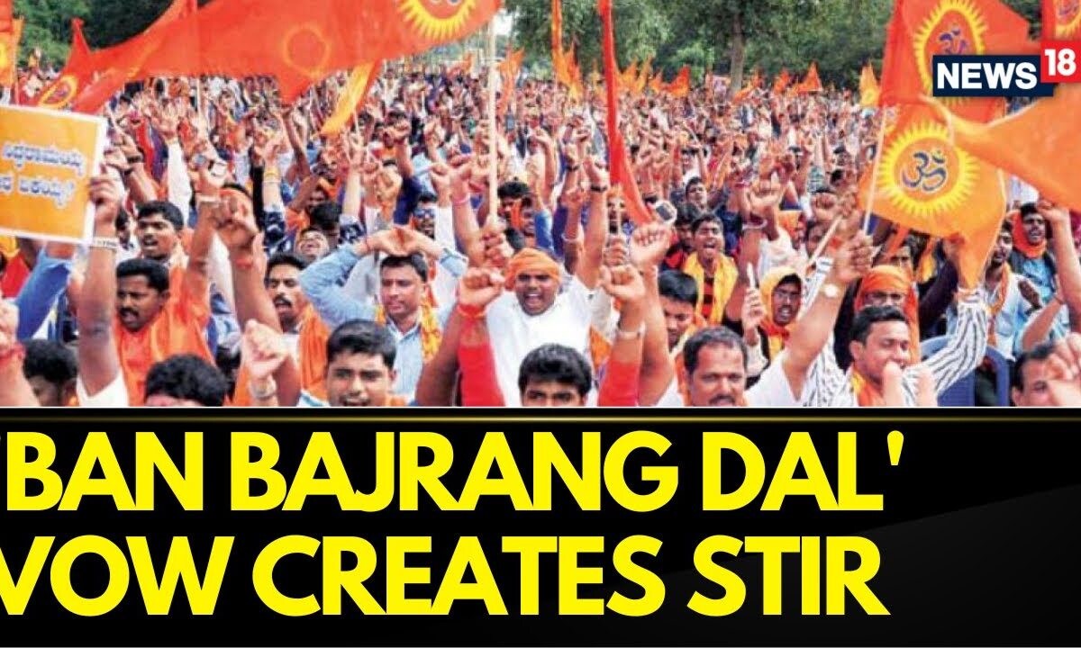 Karnataka Elections 2023 | Congress' 'Ban Bajrang Dal' Vow Creates Stir ...