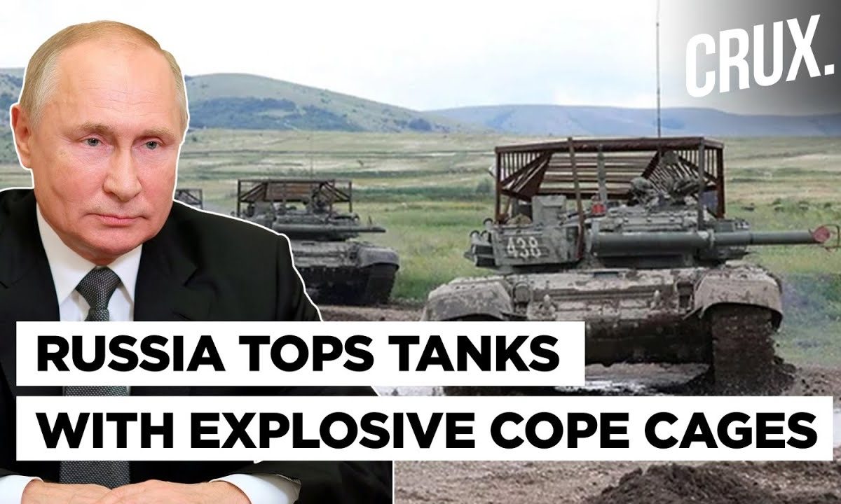 ‘Cope Cages’, Explosive Reactive Armor Russia Upgrades T72B3 Amid