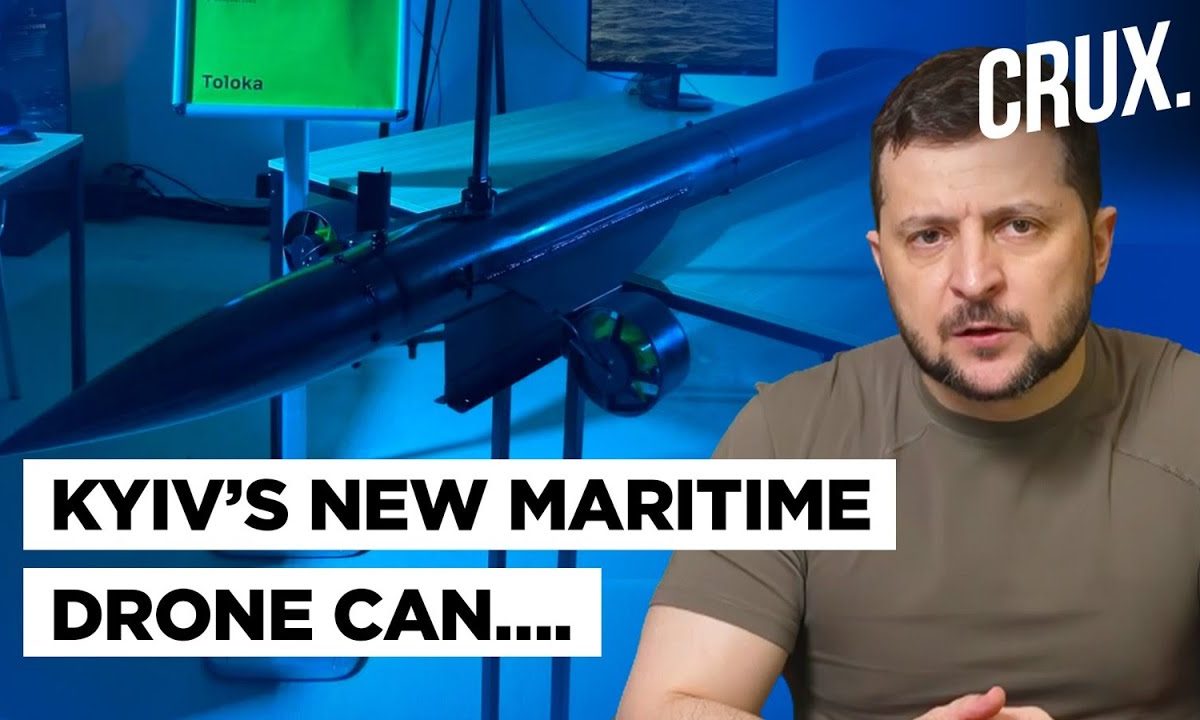 Ukraine Unveils Toloka TLK-150 Submarine Drone | Kyiv’s New Stealthy ...