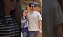 Sunny Deol's Son Karan Steps Out For Lunch Date With Fiancee Drisha Acharya | #Shorts #trending