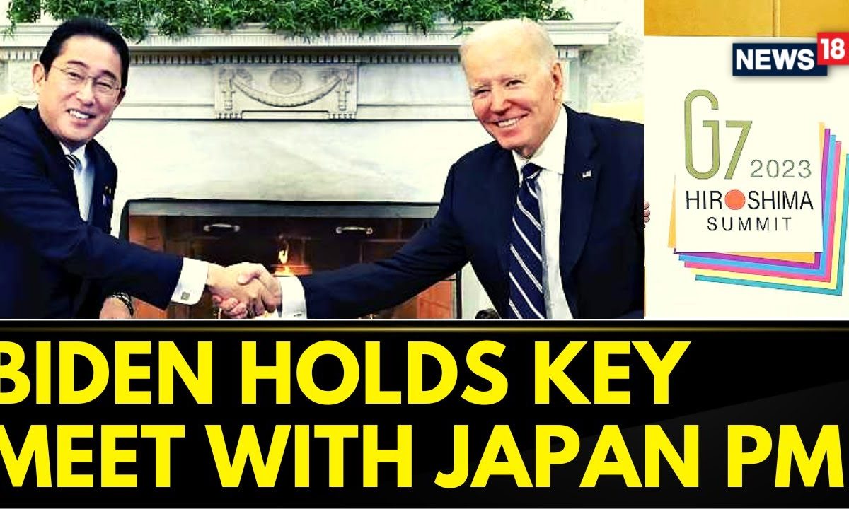 G7 Summit 2023 | Japan PM Fumio Kishida Holds A Meeting With U.S ...