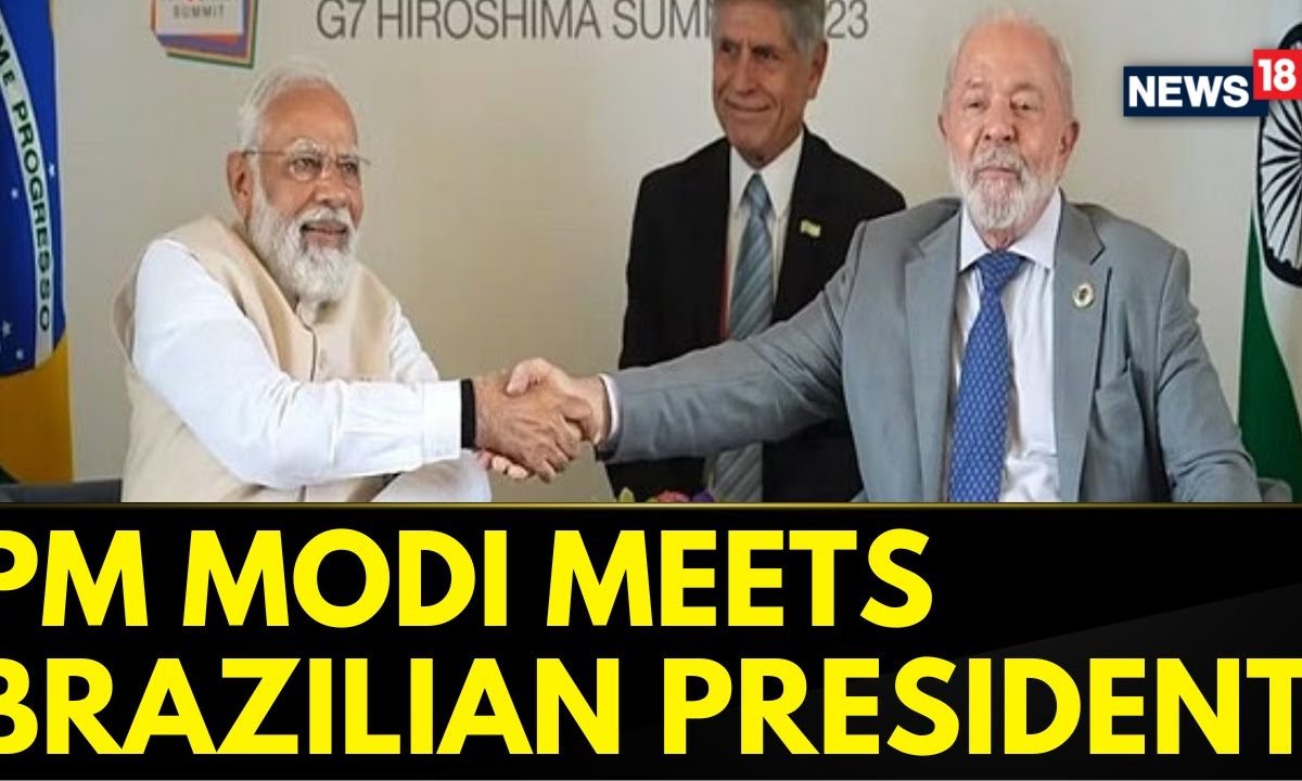 G7 Summit 2023 | PM Modi Holds Bilateral Talks With Brazilian President ...