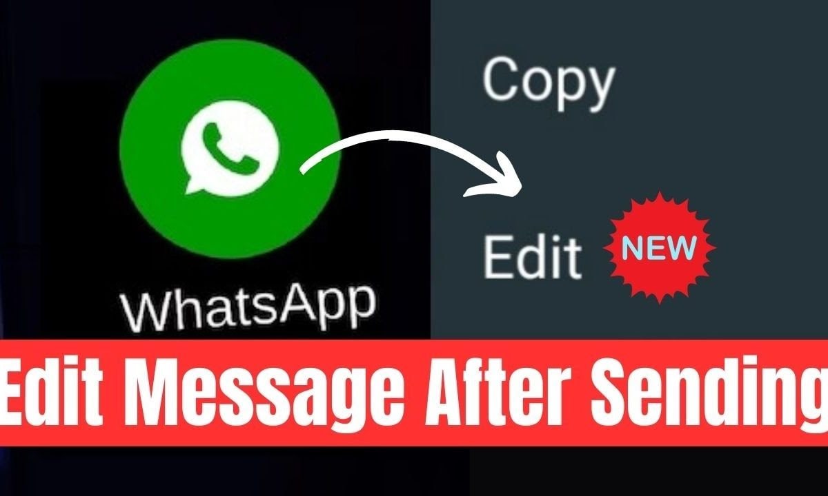 How To Edit Whatsapp Message After Sent