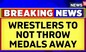 Protesting Wrestlers Return From Har Ki Pauri As Farmer Leaders Intervene: Not Throwing Medals?