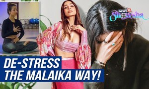 Suffering From Hypertension? Say Goodbye To Stress In 30 Seconds The Malaika Arora Way!