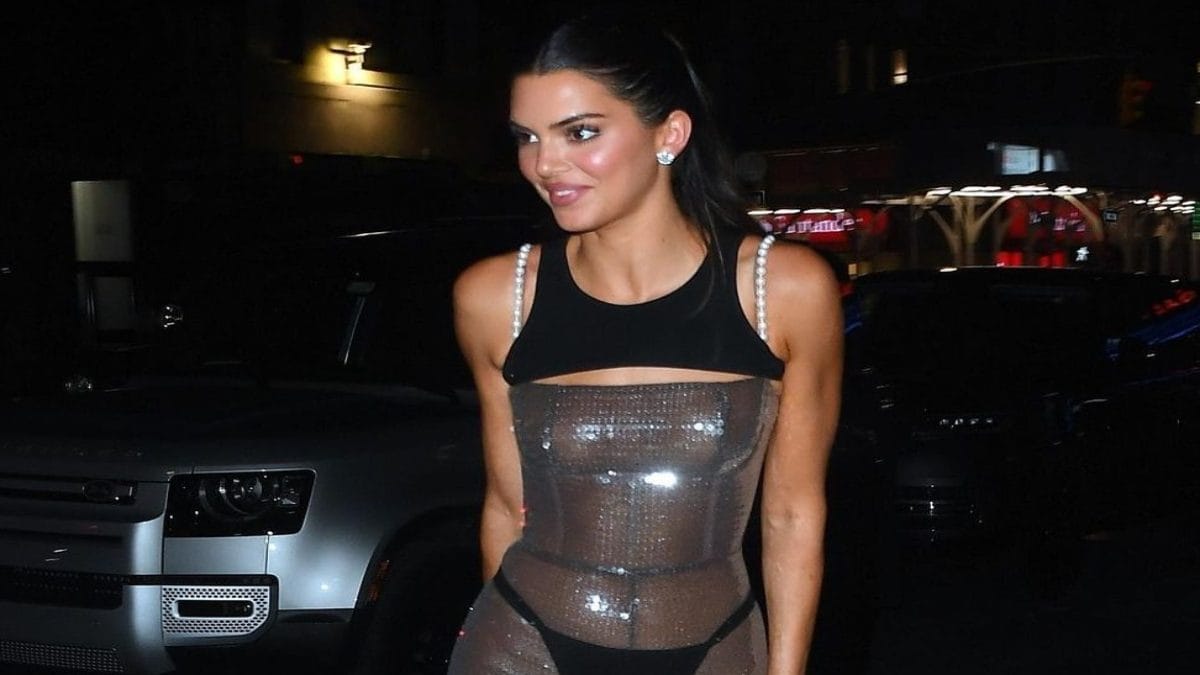 Met Gala 2023 Kendall Jenner Pushes The Limits In SeeThrough Dress