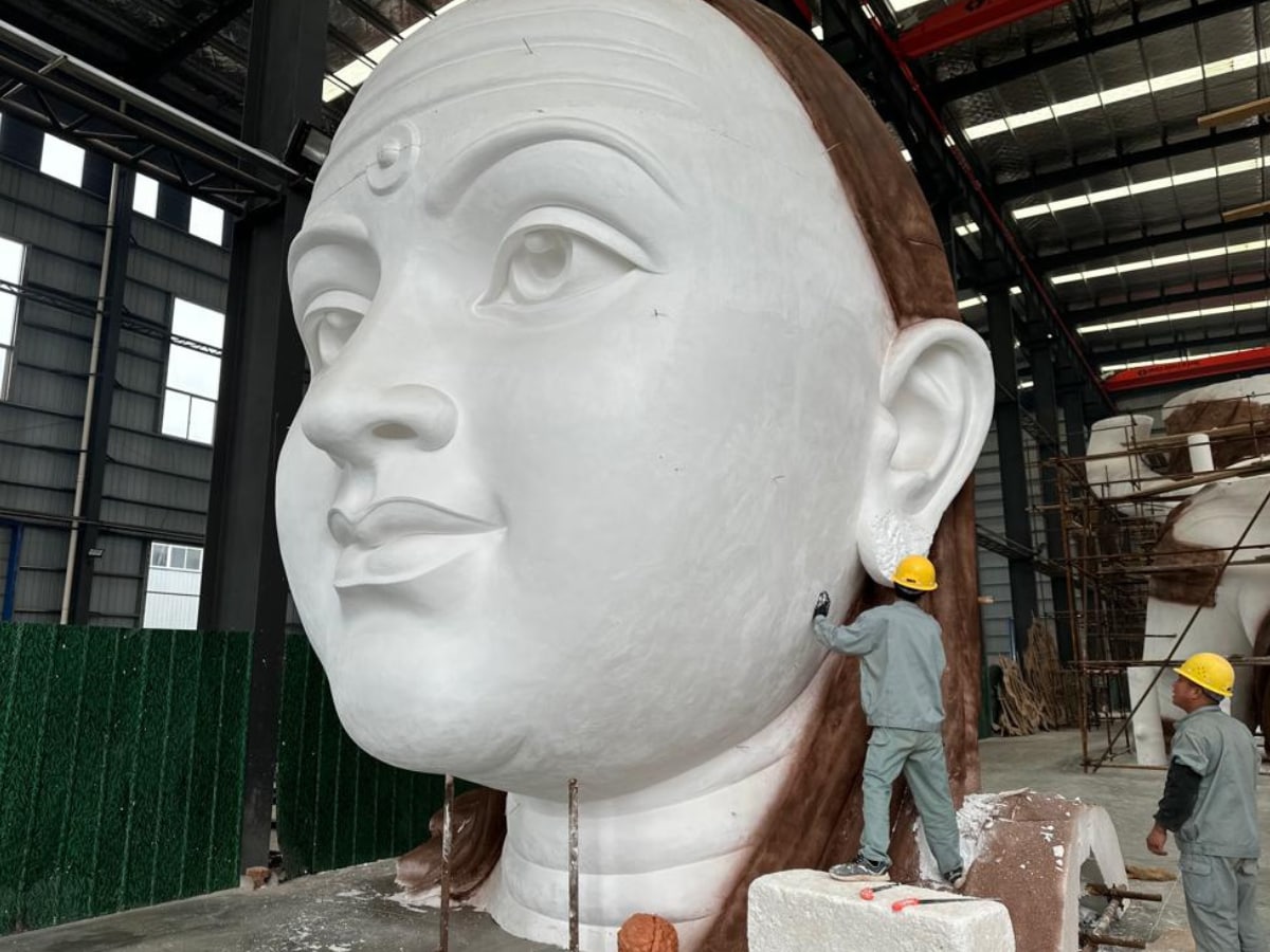 Work on 108-Feet Tall Adi Shankaracharya Statute Begins at ...