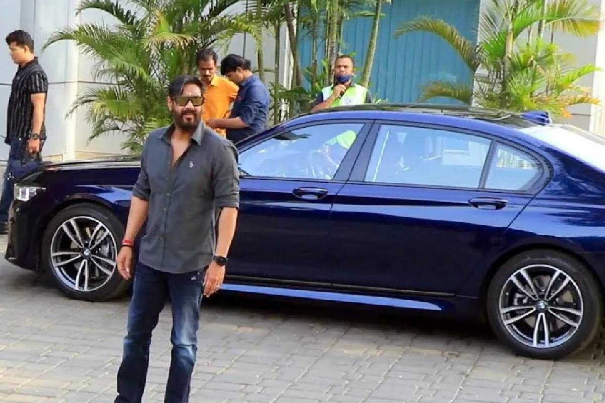 Watch: Actor Ajay Devgn Adds the All-New BMW i7 to His Enviable Car Collection