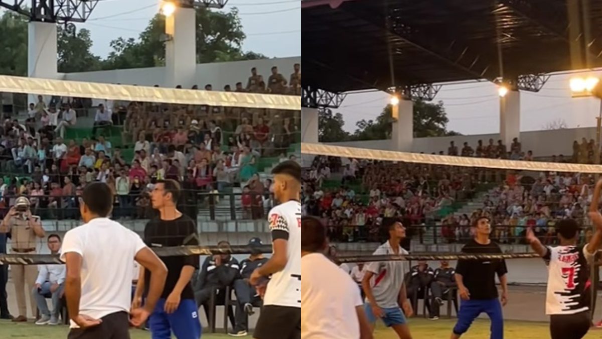Akshay Kunar Plays Volleyball With Police Staff In Dehradun; Fans Laud His Fitness