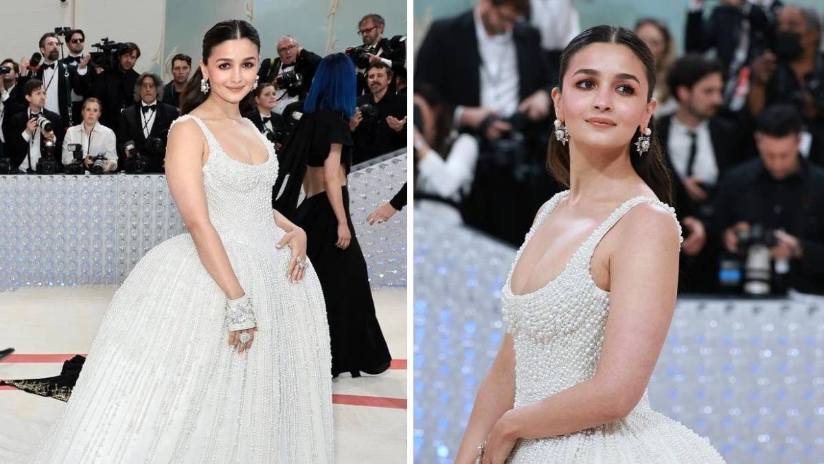 Alia Bhatt At Met Gala 2023 The Actress Looks Dreamy In White Gown