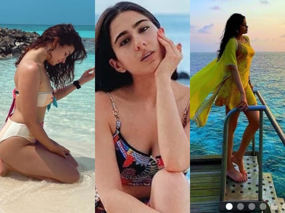 Sexy Chut Alia Bhatt Chut - Alia Bhatt To Sara Ali Khan; Actresses Who Left Our Jaw Dropped With Their Sexy  Photos from Maldives - News18