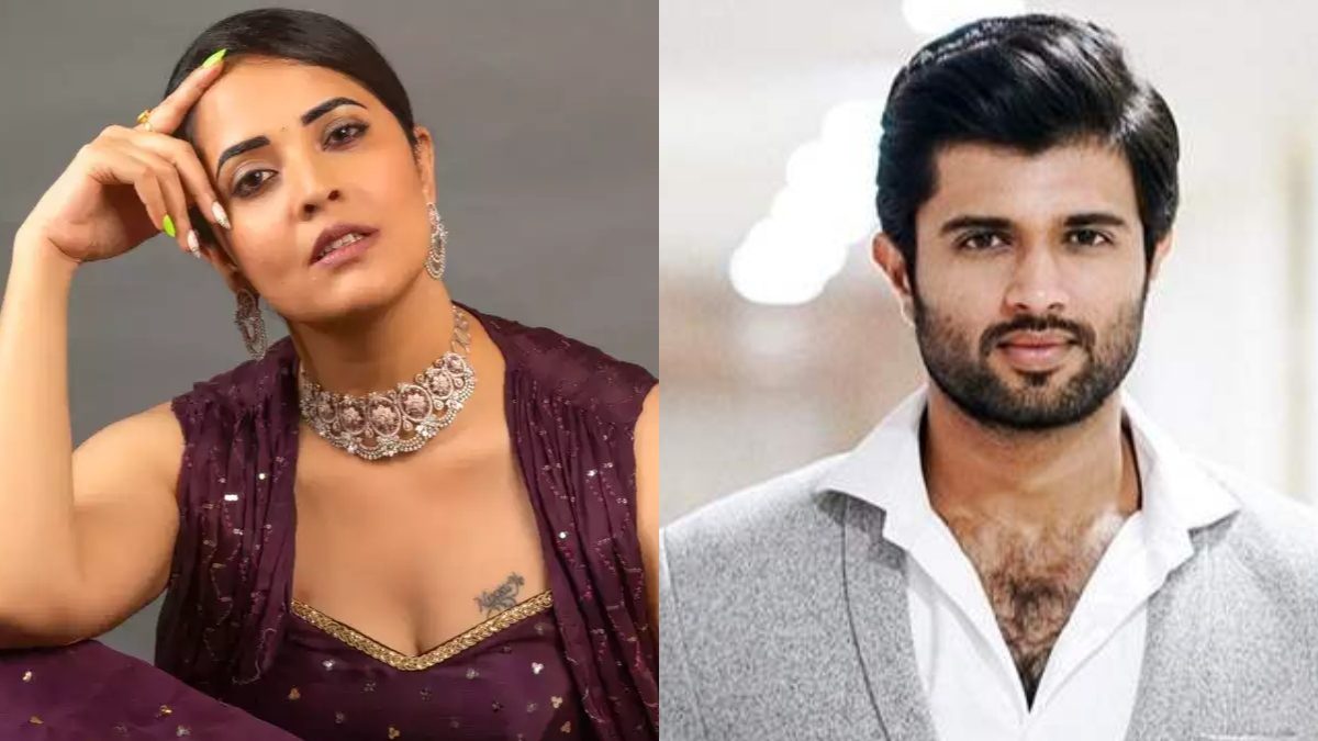 Anasuya Bharadwaj Seems to Takes Dig at 'The Vijay Deverakonda' Over Kushi Poster: 'This Is Bile' - Vimarsana News