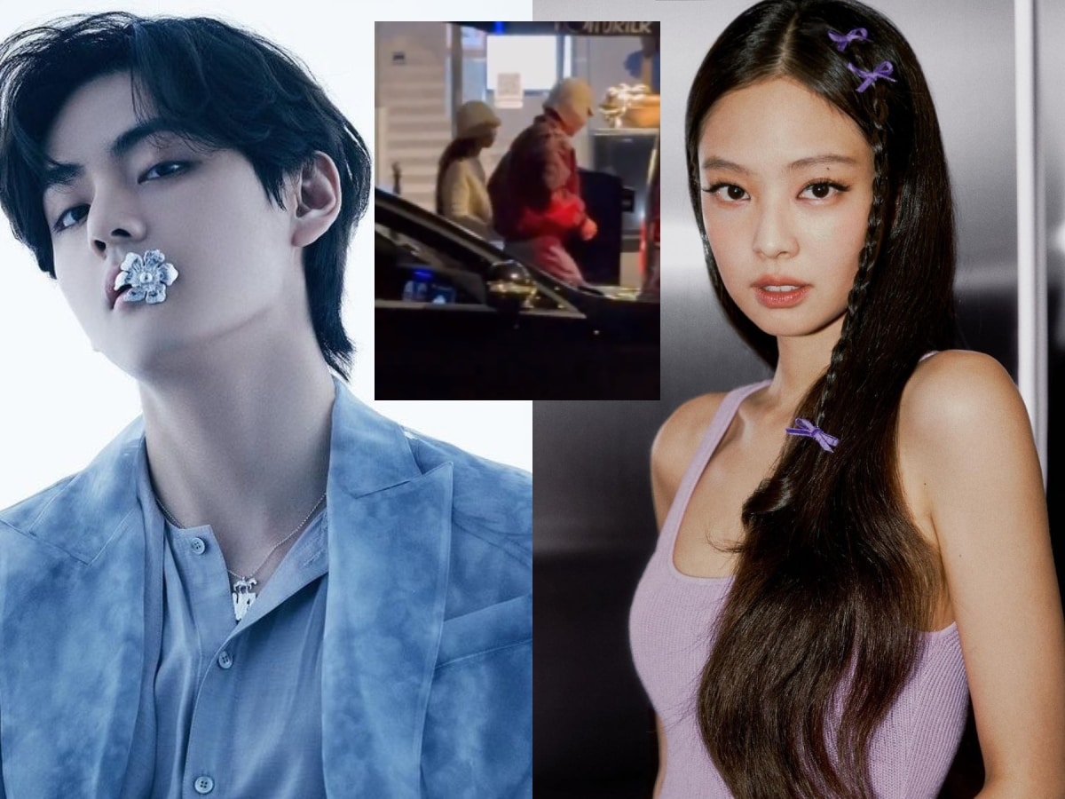 25+ Choices Jennie from Blackpink and BTS' V Spotted Holding Hands in ...