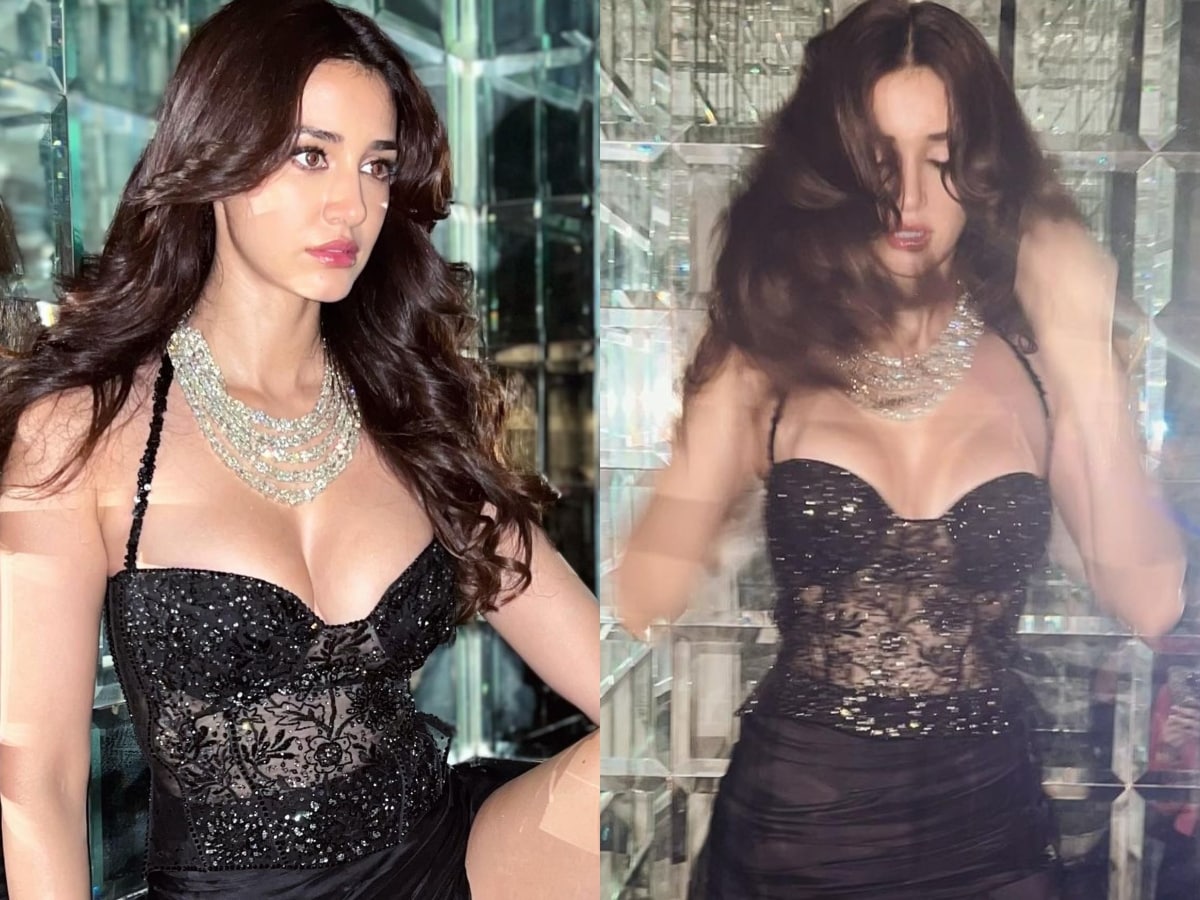 1200px x 900px - HOT! Disha Patani Raises The Heat In A Very Plunging Corset, Sexy Video,  Photos Go Viral; Watch - News18