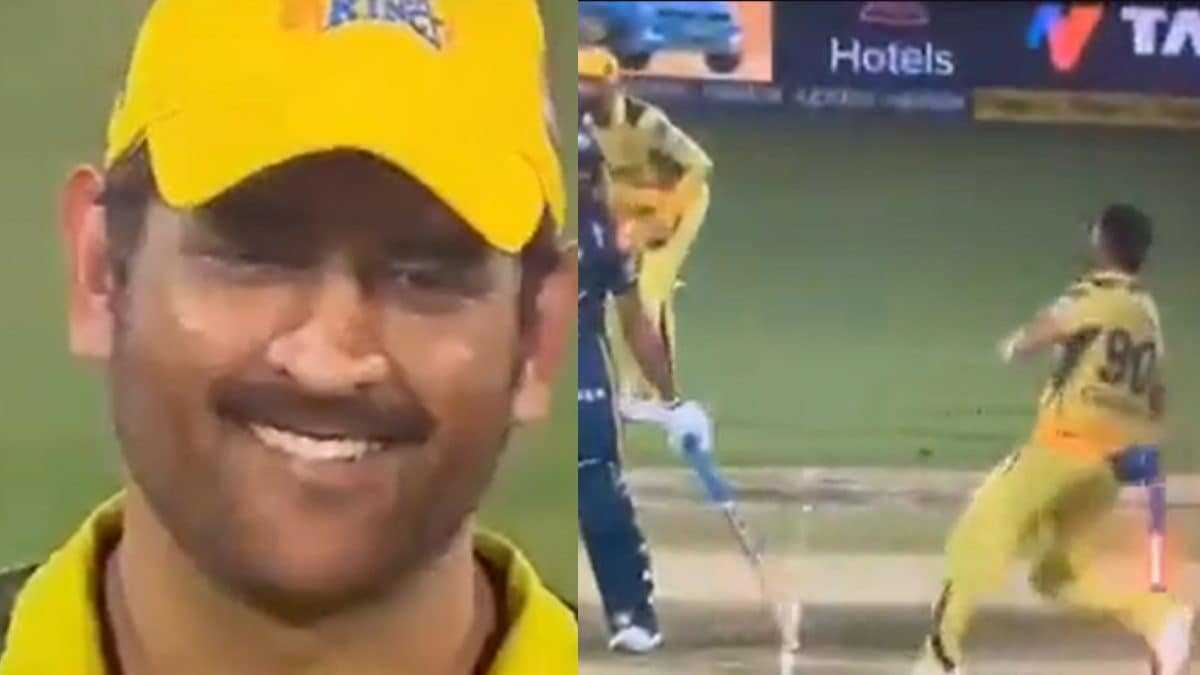 Ms Dhoni S Reaction Goes Viral After Deepak Chahar Attempts To Run Out