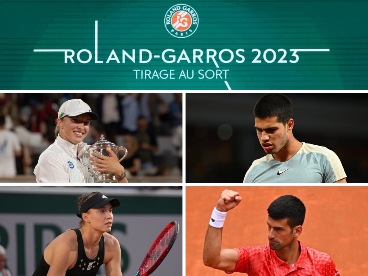 French Open Novak Djokovic to Meet Carlos Alcaraz in Semis, Iga Swiatek and Elena Rybakina in Same Half