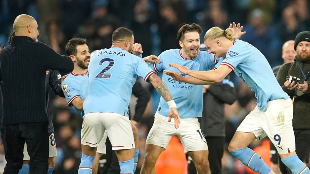 WATCH: Manchester City's Erling Haaland Gets 'Unique' Guard of Honour ...