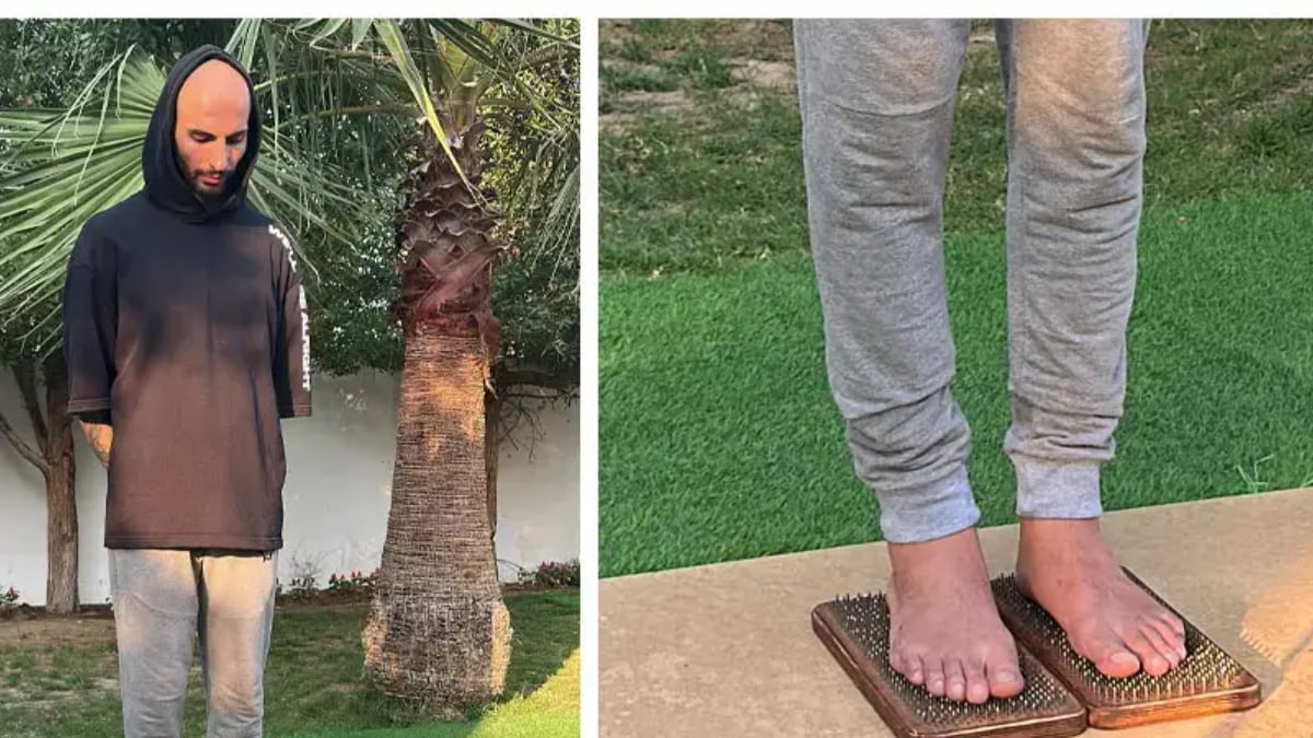 Cancer Survivor Creates World Record Standing On Nail Bed For Over 12