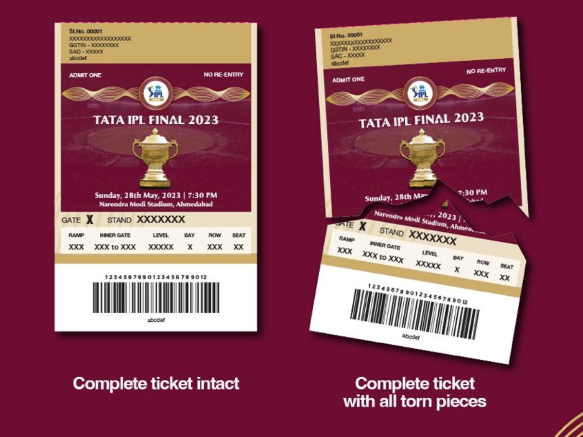 IPL 2023 Final Tickets Heres How to Get Entry Into the Stadium on Reserve Day
