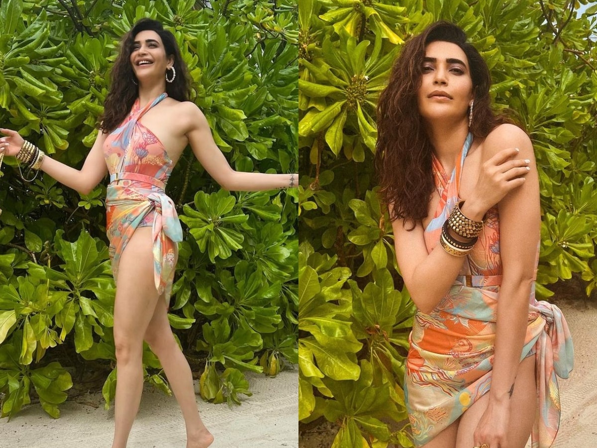 Karishma Tanna Ki Xxx - Karishma Tanna Looks Her Sexiest Best As She Poses In a Swimsuit; Photos  You MUST NOT Miss - News18