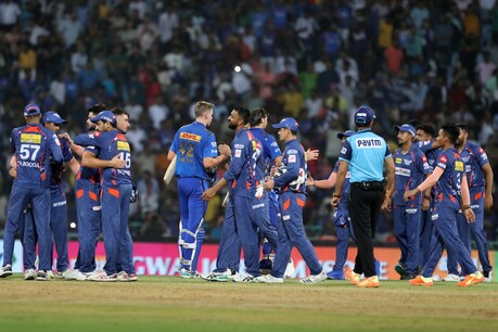IPL 2023 Latest Points Table Update: Lucknow 3rd as Mumbai Slip to 4th; Du Plessis Keeps Orange Cap, Purple Cap Stays With Shami