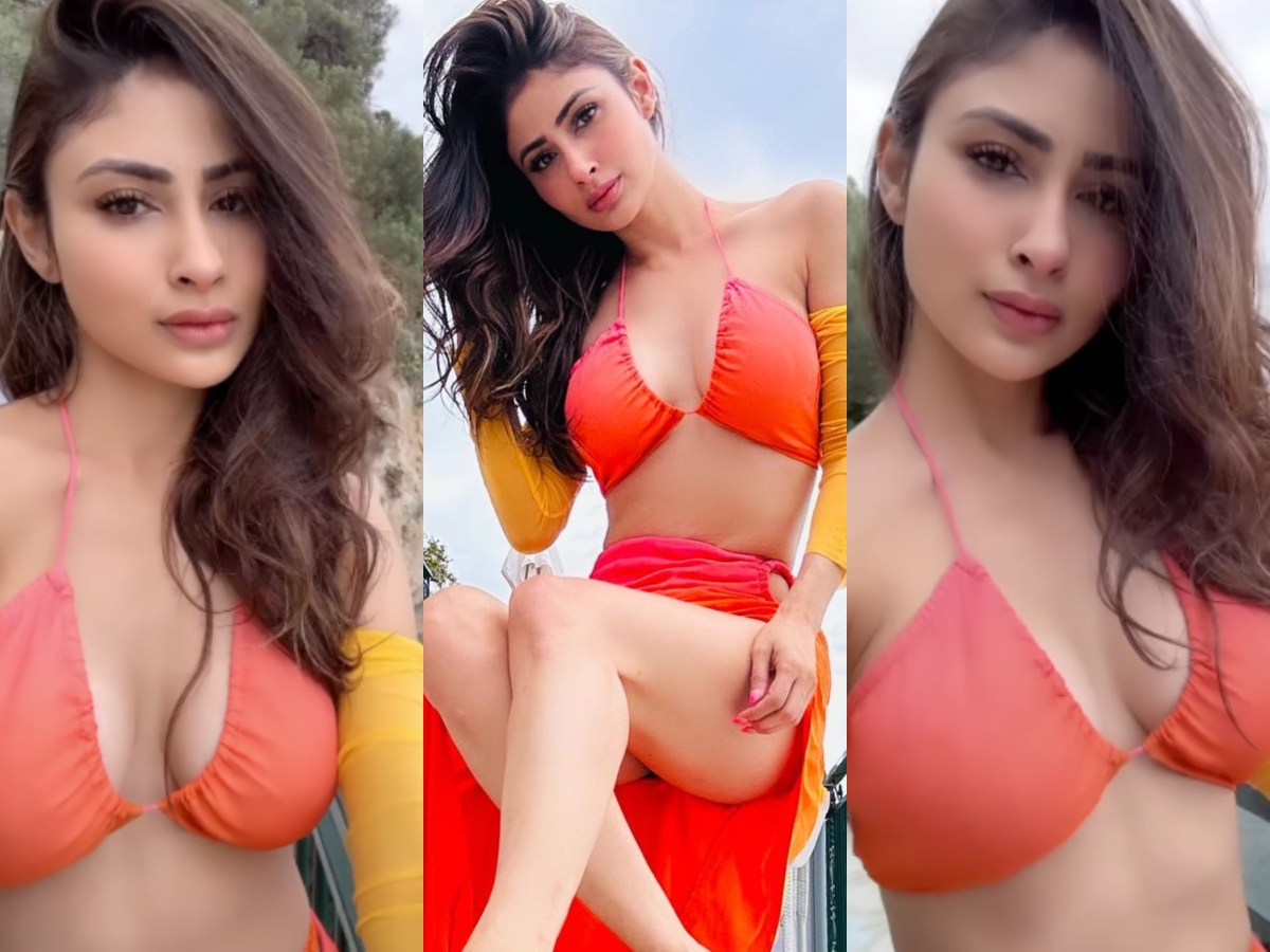Puri Sexy Sexy Sex - HOT! Mouni Roy Flaunts Cleavage Wearing Sizzling Bikini in Italy, Sexy  Video Goes Viral; Watch - News18