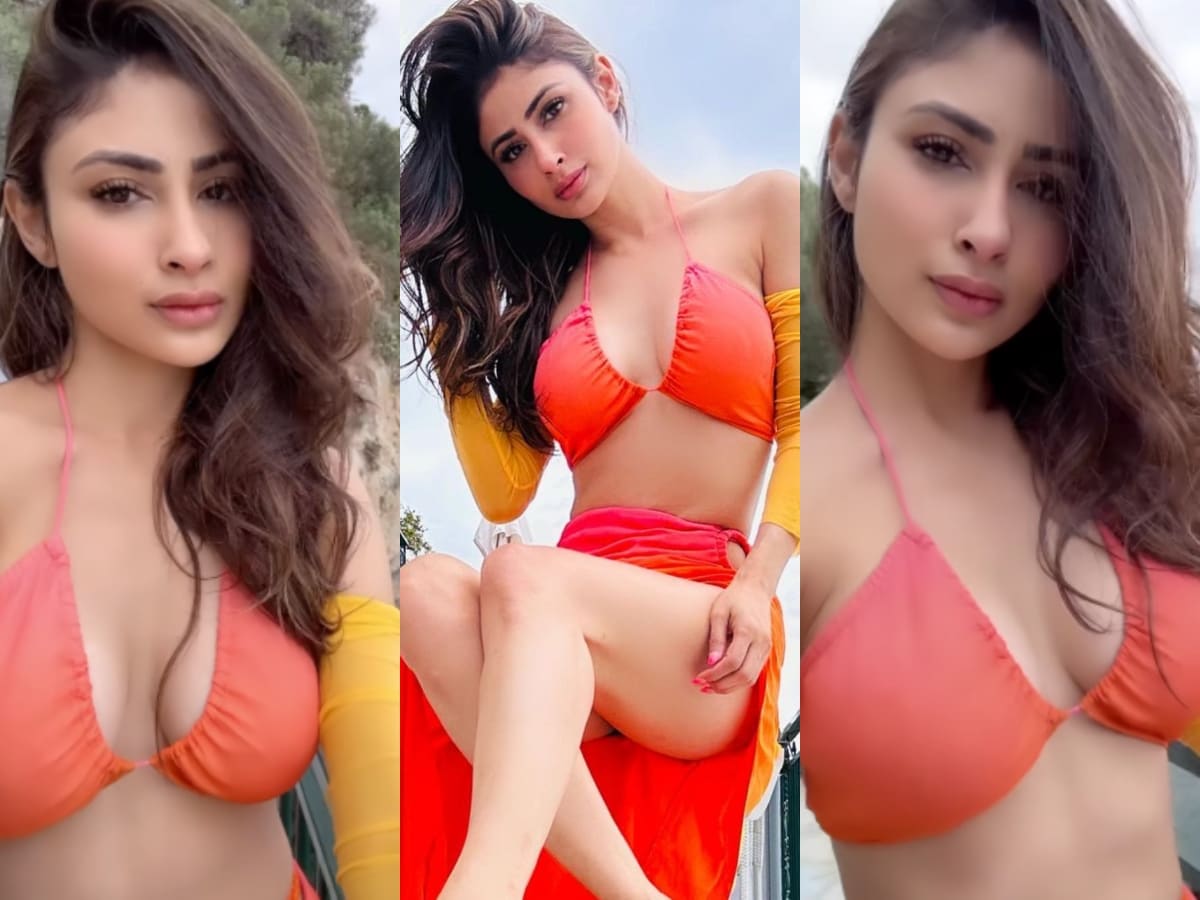 1200px x 900px - HOT! Mouni Roy Flaunts Cleavage Wearing Sizzling Bikini in Italy, Sexy  Video Goes Viral; Watch - News18