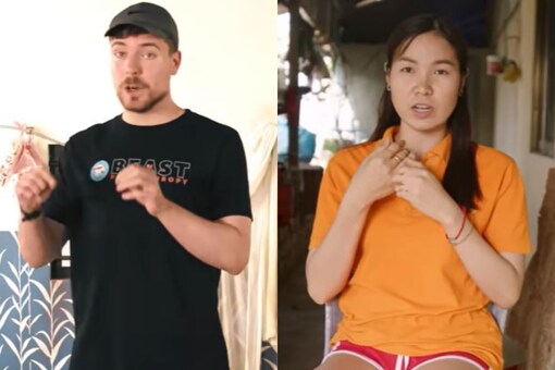 MrBeast helps amputees in Cambodia. (Credits: YouTube/Beast Philanthropy)