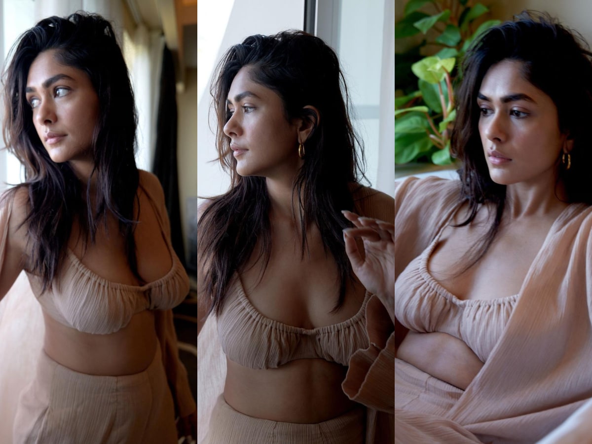 HOT! Mrunal Thakur Sets Instagram on Fire In Plunging Crop Top, Shares Sexy  Photos From 'Paradise' - News18
