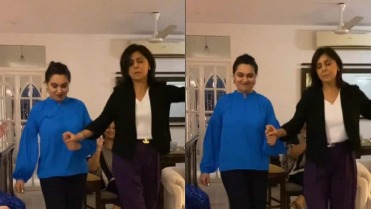 Neetu Kapoor Gives Alia Bhatt Run For Her Money As She Performs High Octane Naatu Naatu Watch 